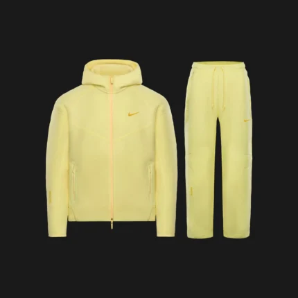 Nocta Tech Fleece Full Zip Hooded Tracksuit Citron Tint (1)