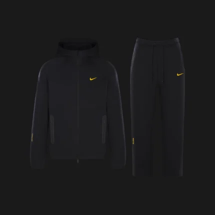 Nocta Tech Fleece Hooded Tracksuit Black (1)