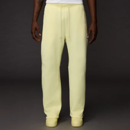 Nocta Tech Fleece Open Hem hose Yellow (5)